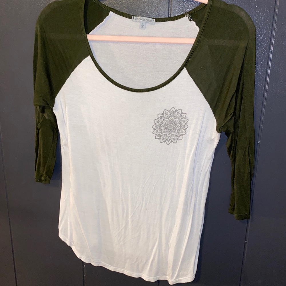 Charlotte Russe. 3/4 Sleeve. Size S.
